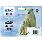 Epson 26 Multipack tinta negro + color